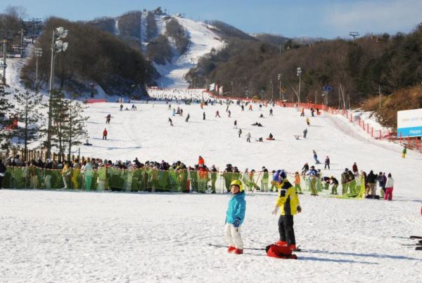 корейский горнолыжный курорт Феникс-Парк